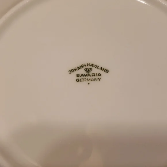 Johann Haviland Blue Garland Bread Plate (4pcs) - Picture 4 of 4